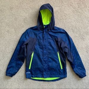 Old Navy boys lightweight windbreaker rain jacket size 8